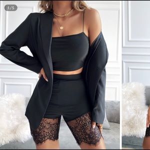 black dresses shirt